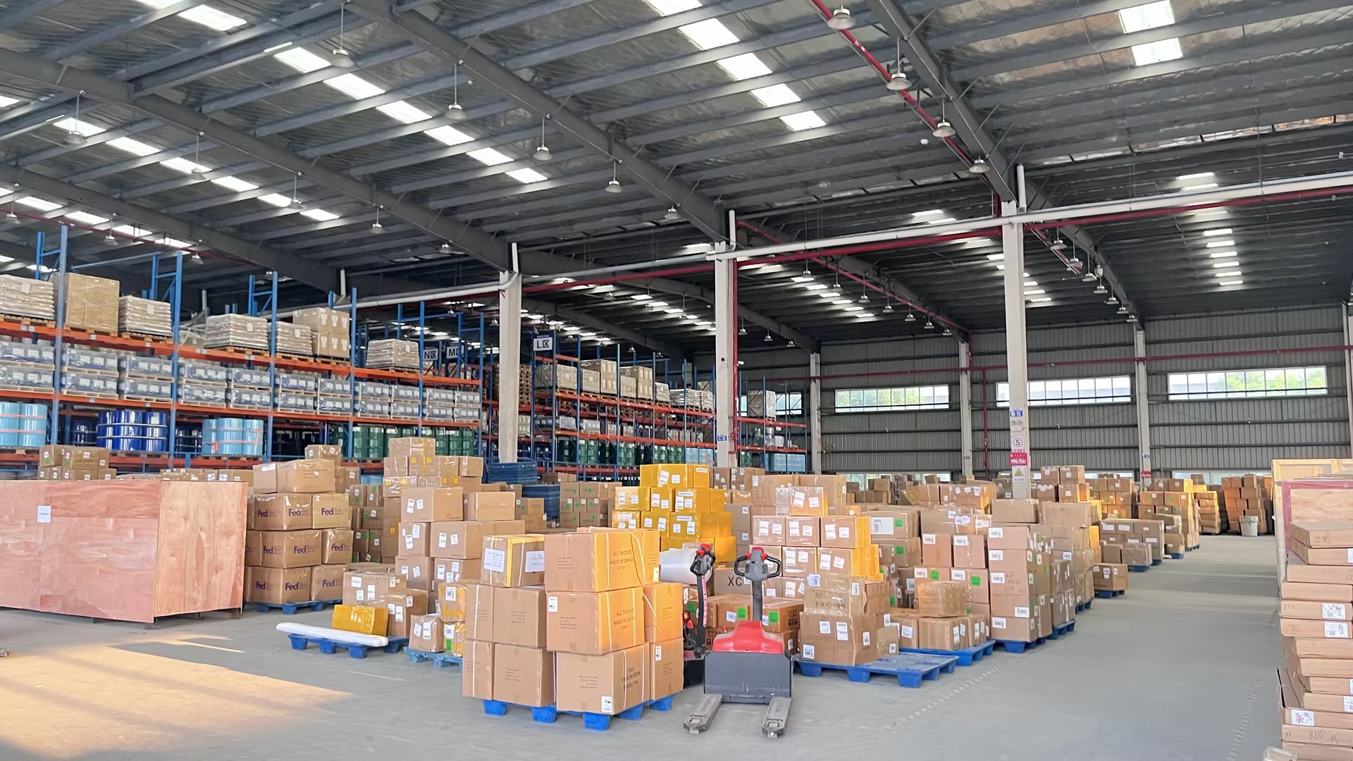 一次性用品发美国海运运输案例